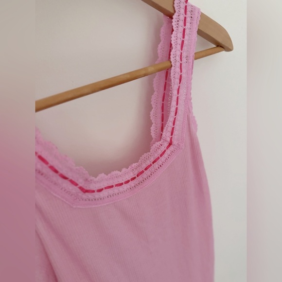 Intimately Only You Tank NWOT pink combo folk - Picture 3 of 4